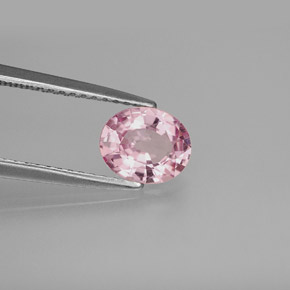 1.03 ct Pink Spinel Stone, Natural Spinel in Oval Facet Shape for Sale