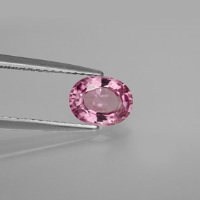 1.05 ct Pink Spinel Stone, Natural Spinel in Oval Facet Shape for Sale