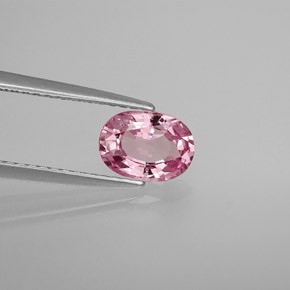 1.05 ct Pink Spinel Stone, Natural Spinel in Oval Facet Shape for Sale