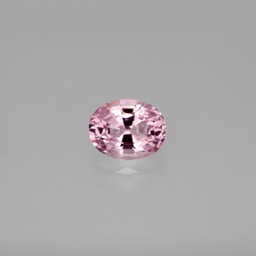 0.97 ct Pink Spinel Gemstone, Spinel Gem in Oval Facet Shape for Sale.