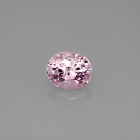 1.42 ct Pink Spinel Gemstone, Spinel Gem in Oval Facet Shape for Sale.