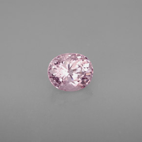 1.42 ct Pink Spinel Stone, Natural Spinel in Oval Facet Shape for Sale