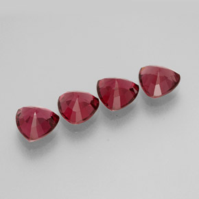 Spinel Gemstone in 5 x 5 mm (calibrated) Size for Sale, Spinel Stone in Red Color