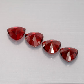 Spinel Gemstone in 5 x 5 mm (calibrated) Size for Sale, Spinel Stone in Red Color