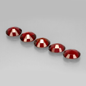 Spinel Gemstone in 6.1 x 5.2 mm Size for Sale, Spinel Stone in Red Color
