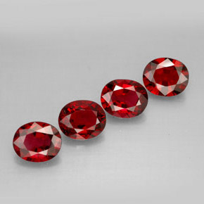 2.76 ct Red Spinel Stone, Natural Spinel in Oval Facet Shape for Sale