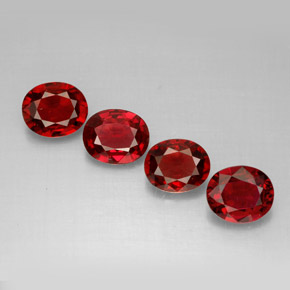 2.68 ct Red Spinel Gemstone, Spinel Gem in Oval Facet Shape for Sale.