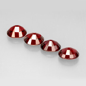 Spinel Gemstone in 6.2 x 5.1 mm Size for Sale, Spinel Stone in Red Color