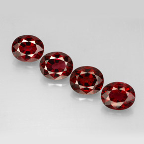 3.05 ct Red Spinel Gemstone, Spinel Gem in Oval Facet Shape for Sale.