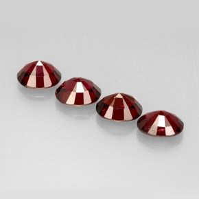 Spinel Gemstone in 6 x 5.1 mm Size for Sale, Spinel Stone in Red Color