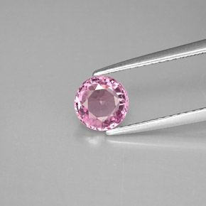 0.94 ct Violet Spinel Gemstone, Spinel Gem in Round Facet Shape for Sale.