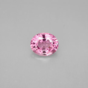 1.32 ct Pink Spinel Gemstone, Spinel Gem in Oval Facet Shape for Sale.