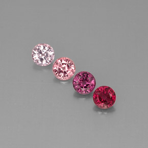 2.43 ct Multicolor Spinel Gemstone, Spinel Gem in Round Facet Shape for Sale.