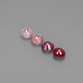 Spinel Gemstone in 5 mm (calibrated) Size for Sale, Spinel Stone in Multicolor Color
