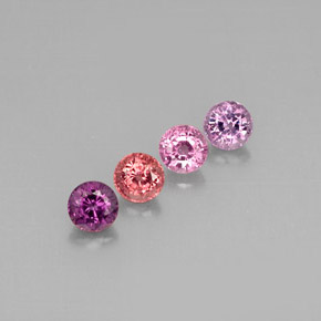 2.79 ct Multicolor Spinel Stone, Natural Spinel in Round Facet Shape for Sale
