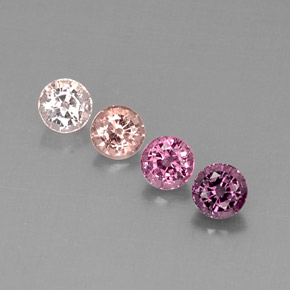 2.76 ct Multicolor Spinel Stone, Natural Spinel in Round Facet Shape for Sale