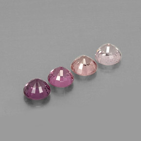 Spinel Gemstone in 5 mm (calibrated) Size for Sale, Spinel Stone in Multicolor Color