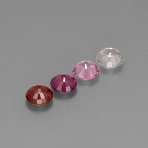 Spinel Gemstone in 5 mm (calibrated) Size for Sale, Spinel Stone in Multicolor Color