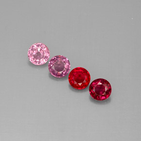 2.30 ct Multicolor Spinel Gemstone, Spinel Gem in Round Facet Shape for Sale.