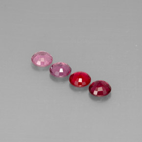 Spinel Gemstone in 5 mm (calibrated) Size for Sale, Spinel Stone in Multicolor Color