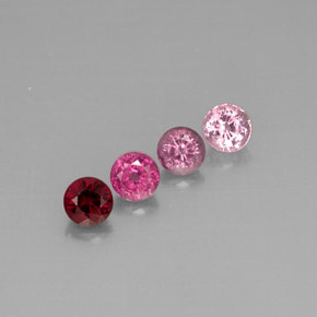 2.90 ct Multicolor Spinel Stone, Natural Spinel in Round Facet Shape for Sale