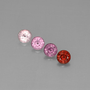2.31 ct Multicolor Spinel Gemstone, Spinel Gem in Round Facet Shape for Sale.