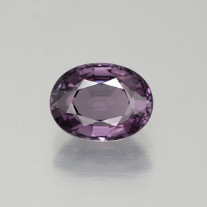 1.70 ct Violet Spinel Gemstone, Spinel Gem in Oval Facet Shape for Sale.