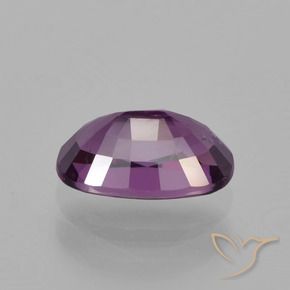Spinel Gemstone in 7.8 x 4.8 mm Size for Sale, Spinel Stone in Deep Purple Color