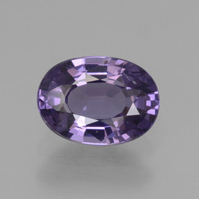 1.00 ct Violet Spinel Gemstone, Spinel Gem in Oval Facet Shape for Sale.