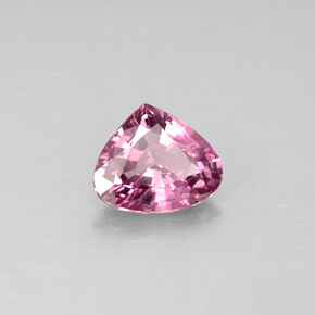 1.15 ct Pink Spinel Stone, Natural Spinel in Pear Facet Shape for Sale