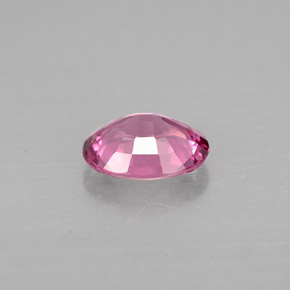 Spinel Gemstone in 7.1 x 5.7 mm Size for Sale, Spinel Stone in Pinkish Purple Color