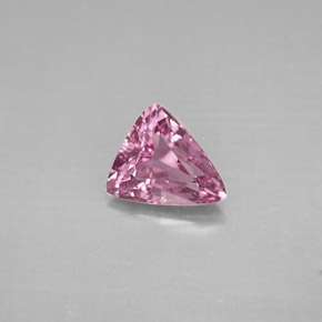 1.15 ct Pink Spinel Gemstone, Spinel Gem in Trillion Facet Shape for Sale.