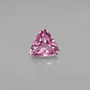 0.89 ct Violet Spinel Gemstone, Spinel Gem in Trillion Facet Shape for Sale.