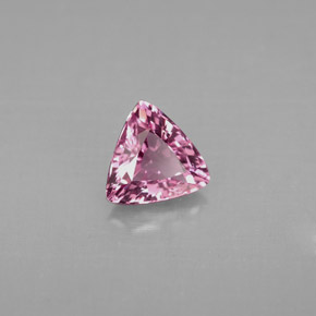 0.89 ct Violet Spinel Stone, Natural Spinel in Trillion Facet Shape for Sale