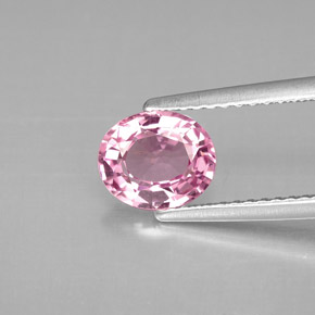 1.16 ct Pink Spinel Gemstone, Spinel Gem in Oval Facet Shape for Sale.