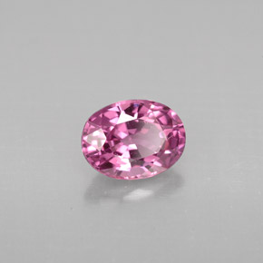 1.10 ct Pink Spinel Stone, Natural Spinel in Oval Facet Shape for Sale