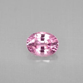 1.14 ct Pink Spinel Gemstone, Spinel Gem in Oval Facet Shape for Sale.