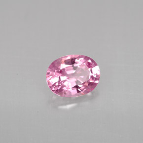 1.14 ct Pink Spinel Stone, Natural Spinel in Oval Facet Shape for Sale