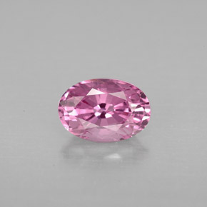 1.10 ct Pink Spinel Gemstone, Spinel Gem in Oval Facet Shape for Sale.