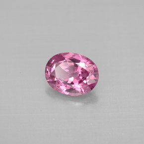 1.08 ct Pink Spinel Stone, Natural Spinel in Oval Facet Shape for Sale