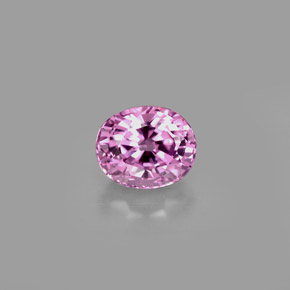 1.24 ct Violet Spinel Gemstone, Spinel Gem in Oval Facet Shape for Sale.