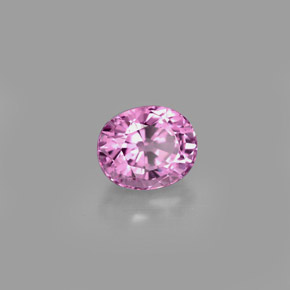 1.24 ct Violet Spinel Stone, Natural Spinel in Oval Facet Shape for Sale