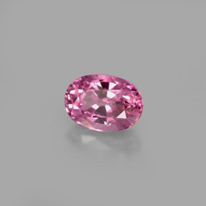 1.20 ct Pink Spinel Stone, Natural Spinel in Oval Facet Shape for Sale