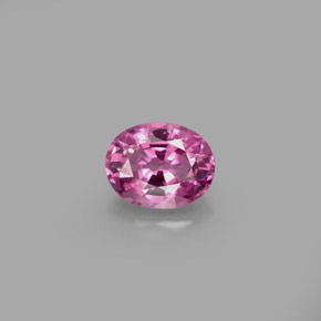 0.99 ct Pink Spinel Gemstone, Spinel Gem in Oval Facet Shape for Sale.