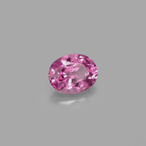 0.99 ct Pink Spinel Stone, Natural Spinel in Oval Facet Shape for Sale
