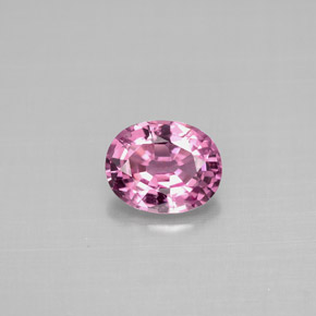 1.12 ct Pink Spinel Gemstone, Spinel Gem in Oval Facet Shape for Sale.