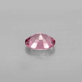 Spinel Gemstone in 7.3 x 5.7 mm Size for Sale, Spinel Stone in Purplish Pink Color