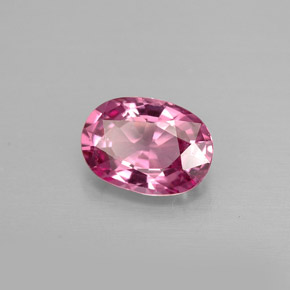 1.04 ct Pink Spinel Stone, Natural Spinel in Oval Facet Shape for Sale