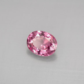 1.15 ct Pink Spinel Stone, Natural Spinel in Oval Facet Shape for Sale