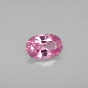 1.15 ct Pink Spinel Gemstone, Spinel Gem in Oval Facet Shape for Sale.